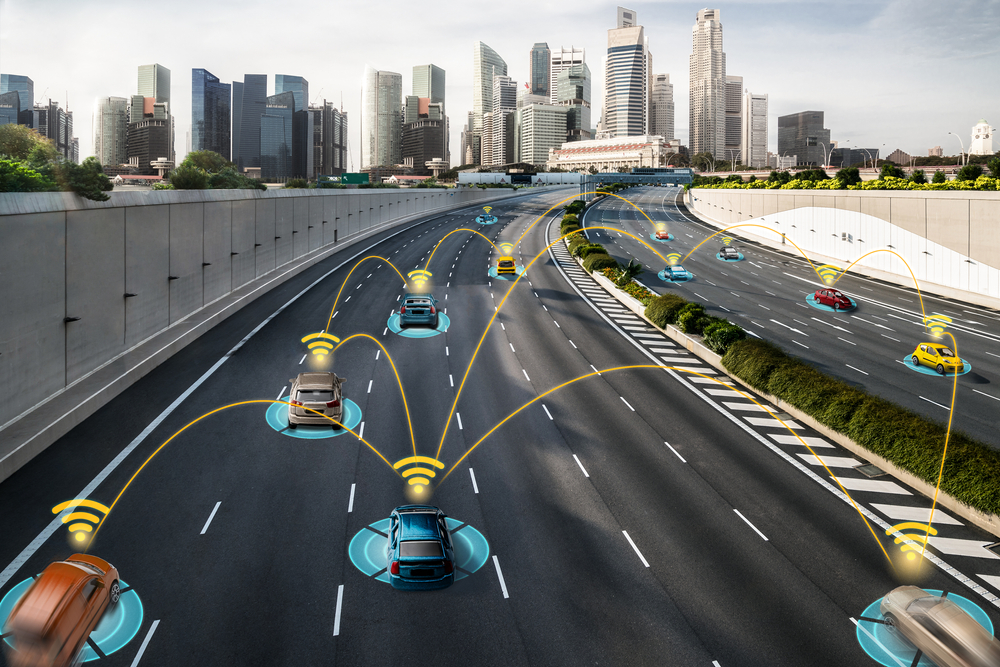 Autonomous,Car,Sensor,System,Concept,For,Safety,Of,Driverless,Mode