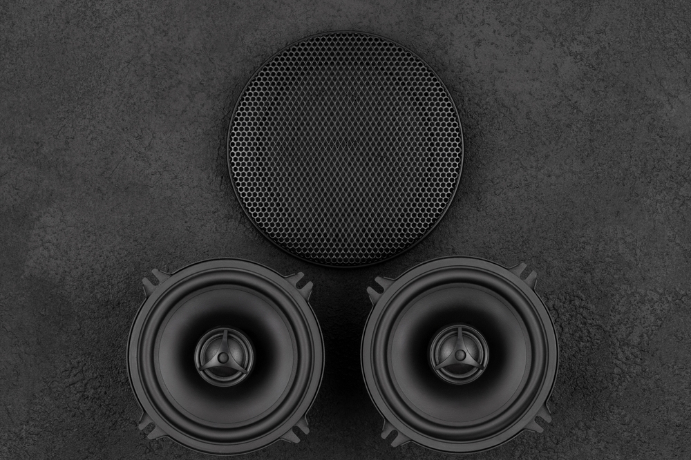 Stylish,Car,Audio,Acoustic,Round,Speakers,And,Waffle,Grill,Protector